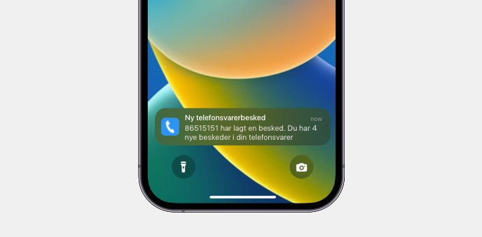 Notifications about new voicemail